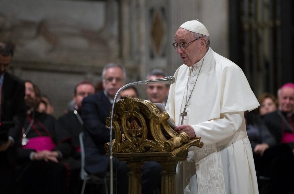 Il Papa a Sant’Egidio: artigiani di Pace e profeti di Misericordia