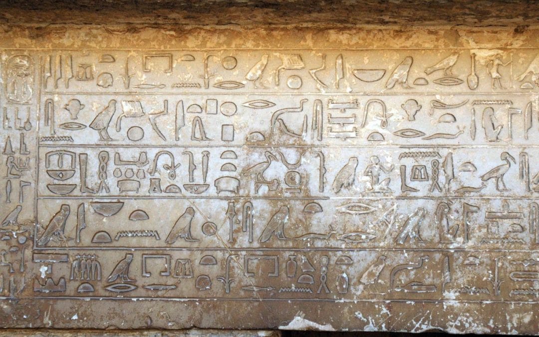 La scrittura nell’antico Egitto